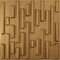 Ekena Millwork 19 5/8in. W x 19 5/8in. H Staggered Brick EnduraWall Decorative 3D Wall Panel Covers 2.67 Sq. Ft. WP20X20SBBGL - alternate 1